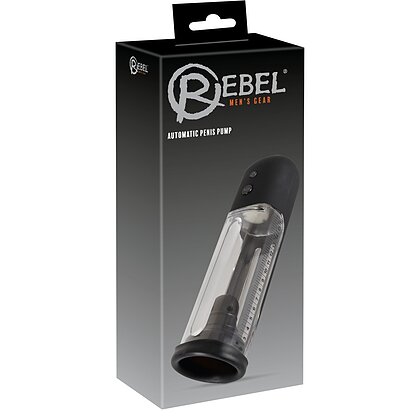 Pompă Mărire Penis Rebel Automatic Negru
