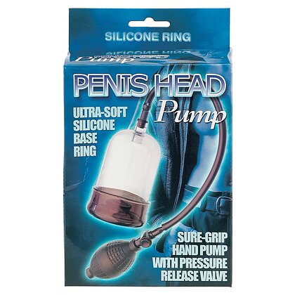Pompă Penis Head Negru