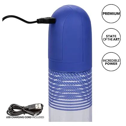 Pompă Penis Rechargeable Albastru