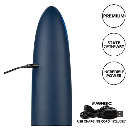 Pompa Penis Rechargeable Waterproof Albastru