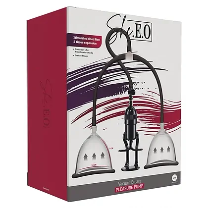 Pompa Vaccum She.E.O. Intensifică Sensibilitatea Bustului