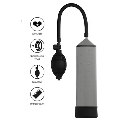 Pompă Vacuum Hidden Desire — Starter Discret Negru