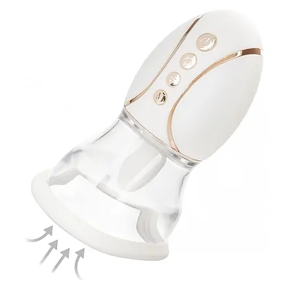 Pompă Vagin Smart Pleasure Queen Alb