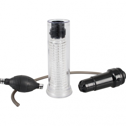 Pompă Vibrating Multi Pump Și Masturbator Transparent