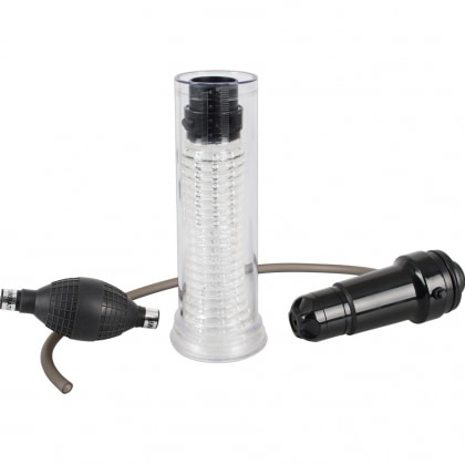 Pompă Vibrating Multi Pump Și Masturbator Transparent