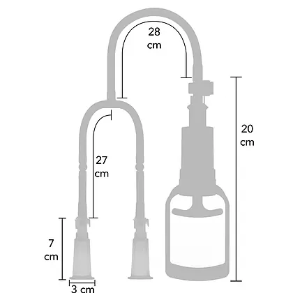 Pompiță Vacuum Pentru Sfârcuri Negru