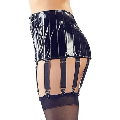 Portjartier Latex Black Level Sunny Negru S