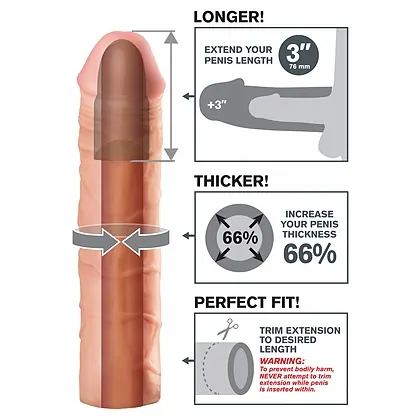 Prelungitor Penis Pipedream 7.6cm