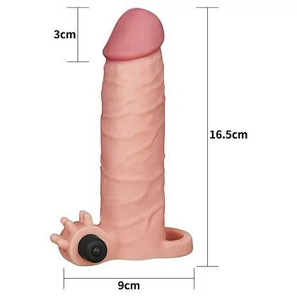 Prelungitor Penis Pleasure X-Tender Vibrating 1