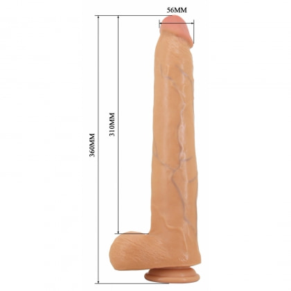Pretty Love Ansel 36 cm Super Huge Dildo