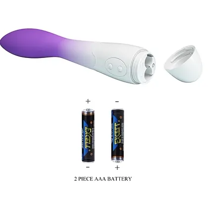 Pretty Love Bishop, Vibrator curbat Punct G, 30 Funcții Mov