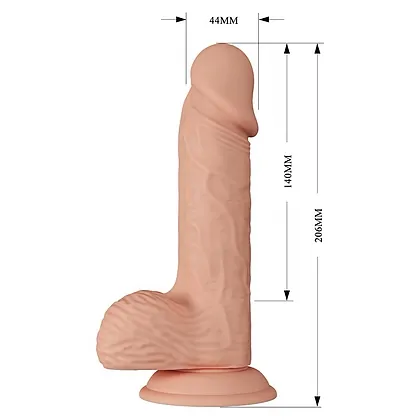 Pretty Love Catoblepas — Vibrator Realist 20.6 cm cu Ventuză