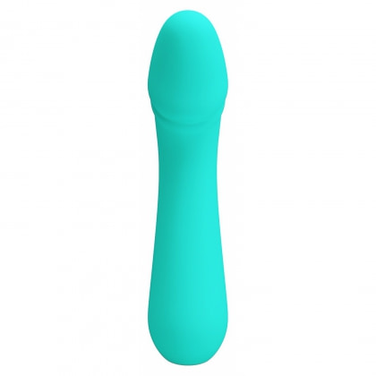 Pretty Love Cetus – Vibrator Punctul G 15 cm, 12 Moduri Albastru
