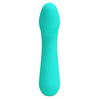 Pretty Love Cetus – Vibrator Punctul G 15 cm, 12 Moduri Albastru
