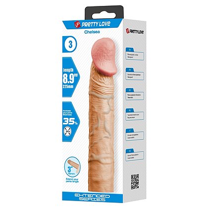 Pretty Love Chelsey – Manșon Realist +7,6 cm, 22,5 cm