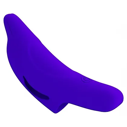 Pretty Love Delphini – Vibrator De Deget 10 Moduri, Compact Albastru
