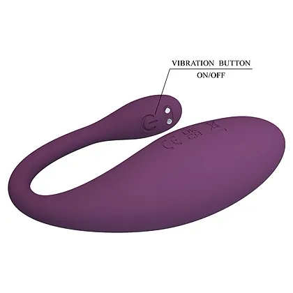 Pretty Love Dora Vibrator Cuplu 12 Moduri Mov