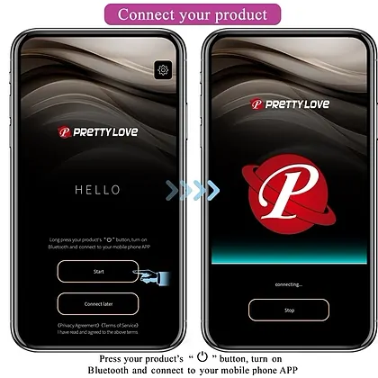 Pretty Love Dora Vibrator Cuplu 12 Moduri Mov