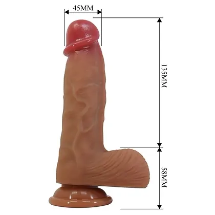 Pretty Love Duvall 19.4cm — Dildo Realist cu Ventuză