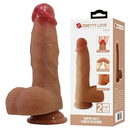 Pretty Love Duvall 7.6 — Dildo Realist cu Ventuză