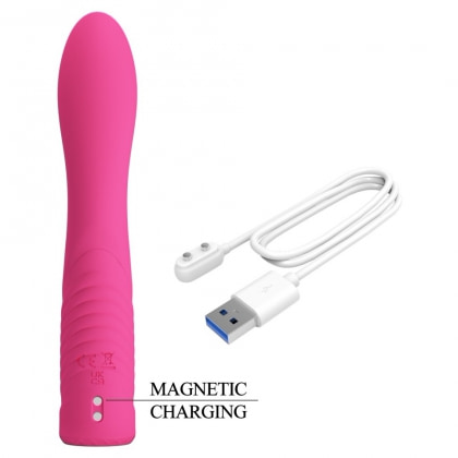 Pretty Love Elivia Pink – Vibrator Punct G, 10 Funcții Roz