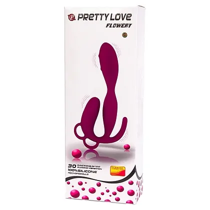 Pretty Love Flowery – Plug Reîncărcabil 30 Funcții Roz