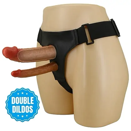 Pretty Love Keaven Chiloti Cu Ham Si Dublu Dildo