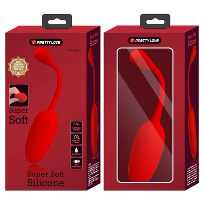 Pretty Love Knucker — Ou Vibrator Roșu, 12 Moduri Roşu