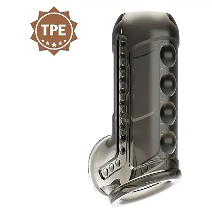 Pretty Love Manșon Texturat TPE — Soft și Waterproof