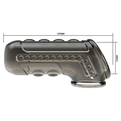 Pretty Love Manșon Texturat TPE — Soft și Waterproof