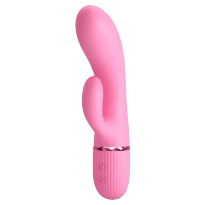 Pretty Love Marski Pink - Vibrator Rabbit 10 Funcții, USB Roz