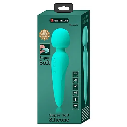 Pretty Love Meredith 21.5cm – 7 Moduri, Reîncărcabil Albastru