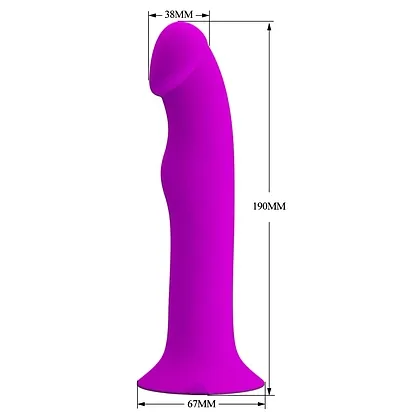 Pretty Love Murray – Dildo Vibrant Mov, 12 Moduri, USB