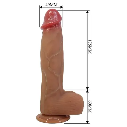 Pretty Love Orton - Dildo Din silicon, Ventuză