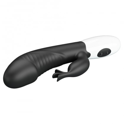 Pretty Love Rasmussen – Stimulator Dublu, 30 Moduri Negru