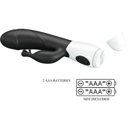 Pretty Love Rasmussen – Stimulator Dublu, 30 Moduri Negru