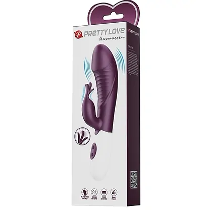 Pretty Love Rasmussen Purple, Dual Stimulator 30 Vibrații Mov