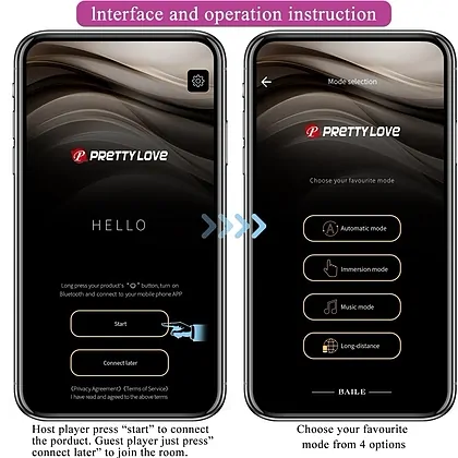 Pretty Love Shey — 10+10 Funcții, App, Reîncărcabil Mov