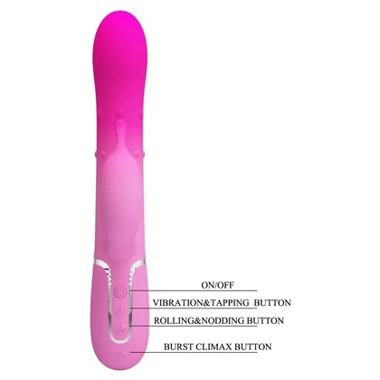 Pretty Love Shima — Rabbit Reîncărcabil, 7 Moduri, Roz