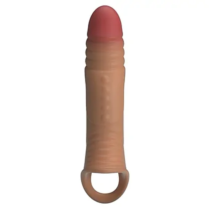 Pretty Love Sleeve TPE Vibrator – 21–25 cm, Diam. 5.5–5.9 Flesh