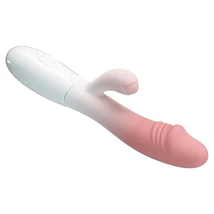 Pretty Love Snappy: 30 Moduri Vibrator Rabbit Dual Roz
