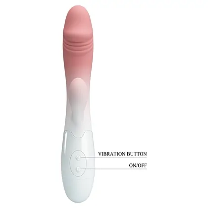 Pretty Love Snappy: 30 Moduri Vibrator Rabbit Dual Roz