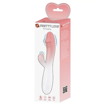 Pretty Love Snappy: 30 Moduri Vibrator Rabbit Dual Roz