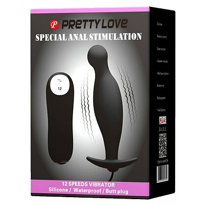 Plug Stimulare Anala Speciala Negru