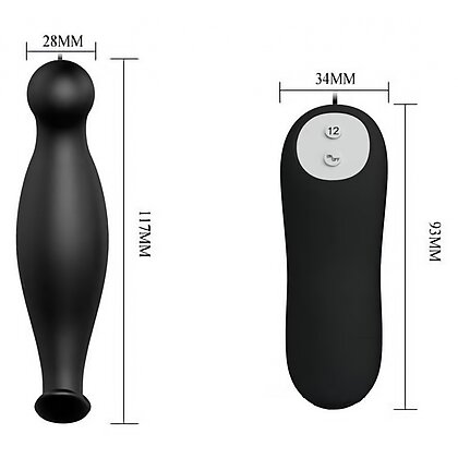 Plug Stimulare Anala Speciala Negru