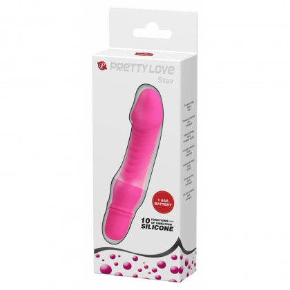 Pretty Love Stev Roz — Mini Vibrator 10 Funcții