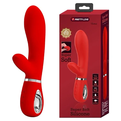 Pretty Love Thomas — Rabbit Vibrator 7 Moduri, Roșu