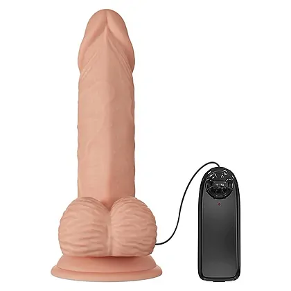 Pretty Love Zebulon — Dildo Realist 19,4 cm cu Ventuză