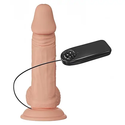 Pretty Love Zebulon — Vibrator Realist 19,4 cm cu Ventuză