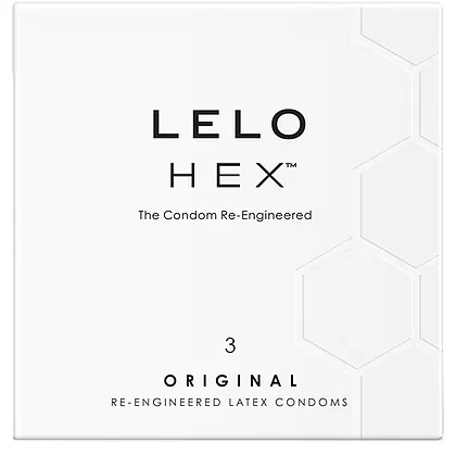 Prezervative Lelo HEX 3 buc